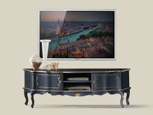 6122 - Wooden TV cabinet with doors - Cabinet by Tarocco Vaccari Group