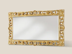 71000 - Framed rectangular wooden mirror - Accessories by Tarocco Vaccari Group