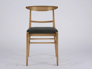 UN42-T - Wooden chair with integrated cushion - Accessories by Tarocco Vaccari Group
