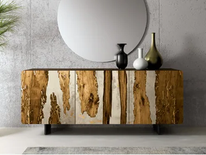 UN455-R - Wooden sideboard with doors - Cabinet by Tarocco Vaccari Group