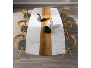UN4860-220 - Barrel-shaped wooden table - Table by Tarocco Vaccari Group