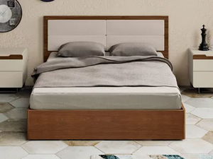 UN4904-T - Wooden double bed - Bed frame by Tarocco Vaccari Group