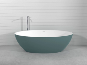 OV VATO6 - Oval Pietraluce® bathtub - Bathtub by Technova