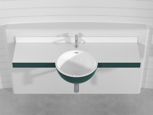SFERA PLTS2 - Wall-mounted Pietraluce® washbasin - Washbasin by Technova
