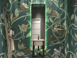 ALAN - Tropical nonwoven wallpaper - Wallpaper by Tecnografica