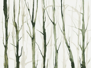 ALBERI ZEN - Wallpaper - Wallpaper by Tecnografica