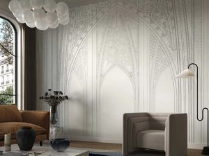 CANDOGLIA - Fire retardant washable wallpaper - Wallpaper by Tecnografica