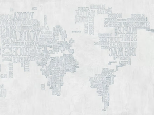 EATMAP - Writing wallpaper - Wallpaper by Tecnografica