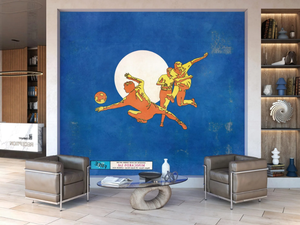 FOOTBALL 79 - Motif panoramic nonwoven wallpaper - Wallpaper by Tecnografica