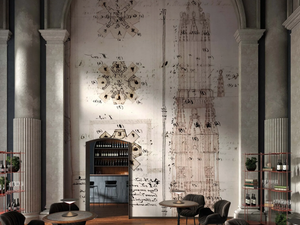 GUGLIE - Fire retardant washable wallpaper - Wallpaper by Tecnografica