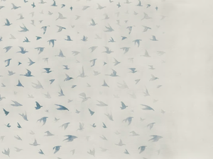 LITTLE WINGS - Motif wallpaper - Wallpaper by Tecnografica