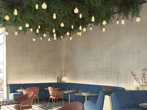 PROSPETTO - Striped nonwoven wallpaper - Wallpaper by Tecnografica