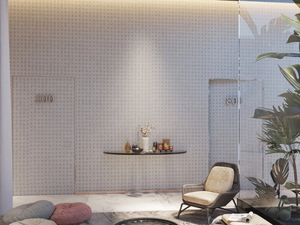 QUADRA - Check nonwoven wallpaper - Wallpaper by Tecnografica