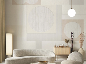 SAFI - Geometric wallpaper strip - Wallpaper by Tecnografica