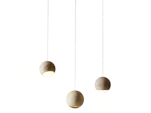 TRABANT 3 - LED cement pendant lamp - Ceiling lamp by TECNOLUMEN®