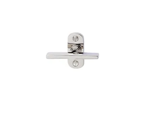 WILHELM WAGENFELD - Window handle on rose - Finishes accessories by TECNOLUMEN®