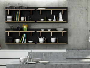 BERN - Chipboard wall shelf - Cabinet by Temahome