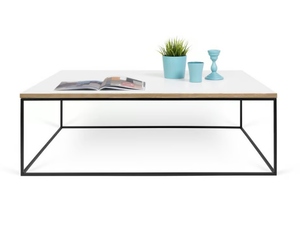 GLEAM - Rectangular chipboard coffee table - Coffee table by Temahome
