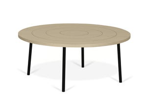 PLY - Low round MDF coffee table - Coffee table by Temahome