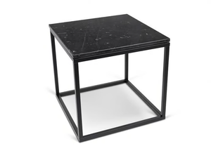 PRAIRIE - Square marble coffee table - Coffee table by Temahome