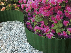 ONDADECÒ - Plastic flexible lawn edging - Floor tile-stone by TENAX