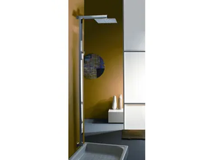R2 - Wall-mounted brass shower panel - Shower panel by Tender rain