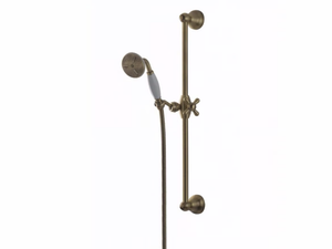 Retro sliding bar - Contemporary style metal shower wallbar with hand shower - Shower by Tender rain