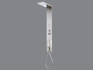X0 - Wall-mounted stainless steel shower panel - Shower panel by Tender rain
