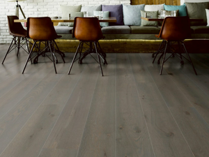 L05 OAK AZURE BROWN - 3 layers oak parquet - Floor plank by Ter Hürne