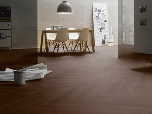M06 OAK RED BROWN - 3 layers oak parquet - Floor plank by Ter Hürne