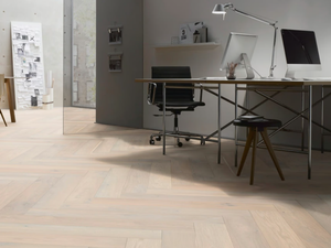 M08 OAK SAND GREY - 3 layers oak parquet - Floor plank by Ter Hürne