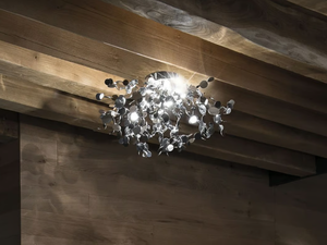 ARGENT - Metal ceiling lamp - Ceiling lamp by Terzani