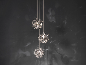 ARGENT MON BIJOU - LED stainless steel pendant lamp - Ceiling lamp by Terzani