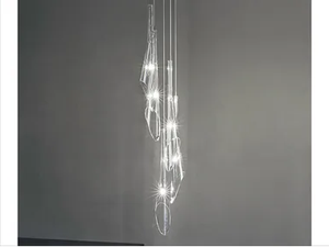 CALLE - Halogen crystal pendant lamp - Ceiling lamp by Terzani