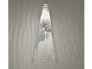 FRAME - Halogen glass pendant lamp - Ceiling lamp by Terzani