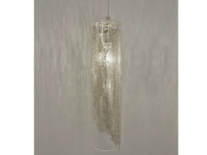 FRAME - Halogen glass pendant lamp - Ceiling lamp by Terzani