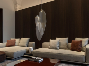 HARPE - LED metal pendant lamp - Ceiling lamp by Terzani