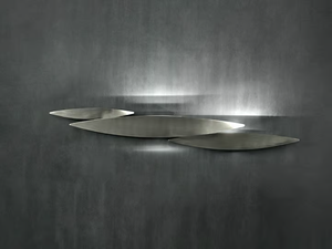 I LUCCI ARGENTATI - Halogen metal wall lamp - Wall lamp by Terzani