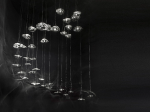 MANTA - LED crystal pendant lamp - Ceiling lamp by Terzani