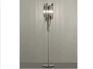 STREAM - Halogen metal floor lamp - Floor lamp by Terzani