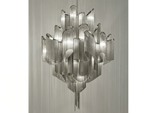STREAM - Halogen metal pendant lamp - Ceiling lamp by Terzani