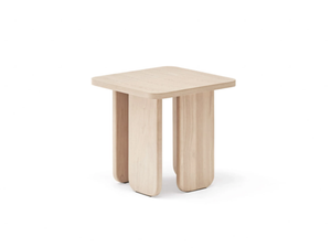 ARQ - Square ash high side table - Coffee table by TEULAT