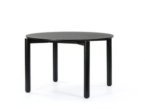 ATLAS - Round veneer and rubberwood table - Table by TEULAT