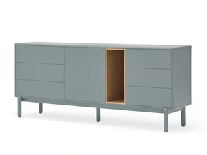 CORVO - MDF sideboard with doors and drawers - Cabinet by TEULAT