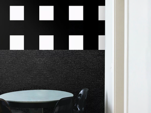 ANTITESI - MACROBLACK - Geometric washable wallpaper - Wallpaper by Texturae