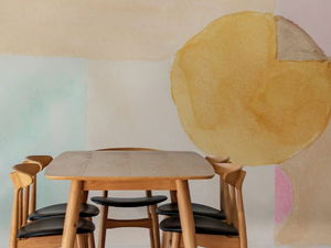 BLUSH III - Washable panoramic wallpaper - Wallpaper by Texturae