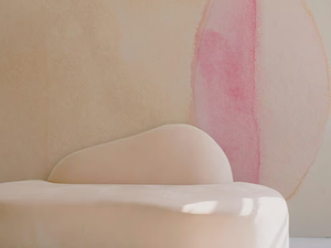 BLUSH IV - Washable panoramic wallpaper - Wallpaper by Texturae