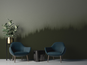 FIRE FOREST - Washable wallpaper - Wallpaper by Texturae