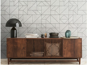 FRANK - Motif geometric wallpaper - Wallpaper by Texturae