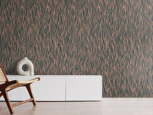 HAIRSPRAY - Motif washable wallpaper - Wallpaper by Texturae
